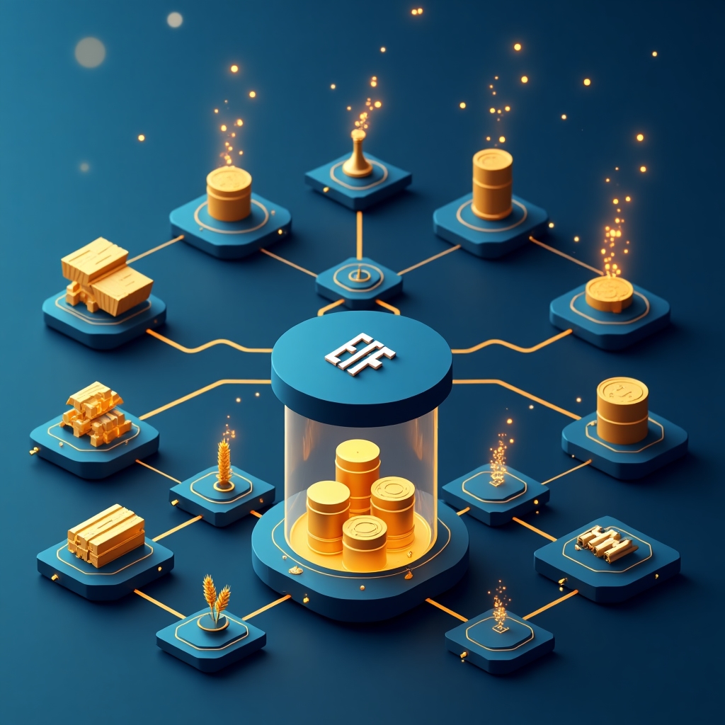 Структура товарных ETF